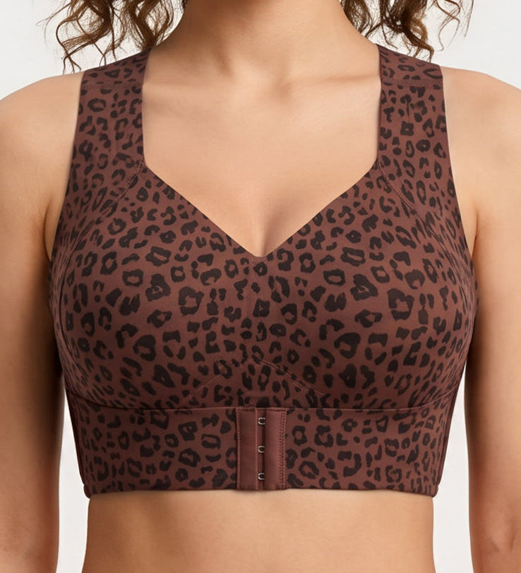 Posture Support Wireless Deep V Shaping Bra