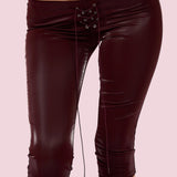 Zip Up Top Capri Pants Two Piece Sculpted Set