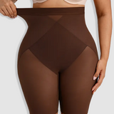 High Waist Mid-Thigh Breathable Mesh Butt Lifting Shorts