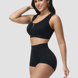 Sorelyne® Front Zipper Back Closure Shaping Tank Top