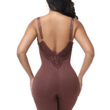 Sorelyne® Lace Plunge Backless Bodysuit Shapewear