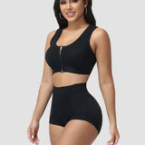 Sorelyne® Front Zipper Back Closure Shaping Tank Top