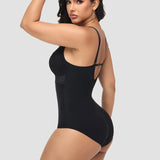 Sorelyne® Lace Panel Deep V Bodysuit Shapewear