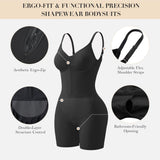 Seamless Sculpt Mid-Thigh Zipper Bodysuit