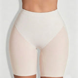 High Waist Mesh Butt Lifter Compression Shaping Shorts