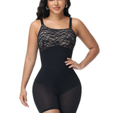 Sorelyne® Lace Patchwork Shapewear With Movable Straps