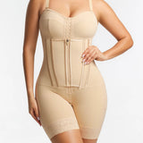 Double Compression Tummy Control Full Body Shapewear