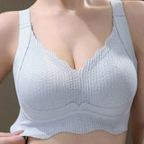 Large Size Thin Seamless Wireless Anti Sagging Bra
