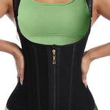 Girdles Colombianas Steel Boned Sweat Tummy Control Waist Trainer