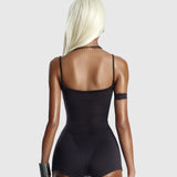Adjustable Strap Front Hook Tummy Control Butt Lifter Short Shapewear Playsuit