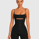 Adjustable Strap Front Hook Tummy Control Butt Lifter Short Shapewear Playsuit