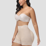 Sorelyne® High Waisted Butt Lifter Shaping Shorts With Lace Trim (Pre-Sale)