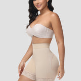 Sorelyne® Lace Trim High Waist Butt Lift Shaping Shorts (Pre-Sale)