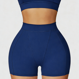 Core High-Waist Casual Style Hot Shorts Belly Wrap Tight Slim Outdoor Running Fitness Yoga Shorts