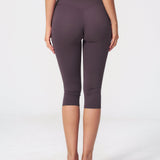 High Waist Tummy Control Butt Lifting Capri Yoga Leggings