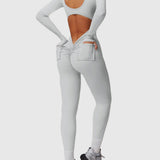 Back Pockets Jumpsuit