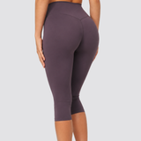 High Waist Tummy Control Butt Lifting Capri Yoga Leggings