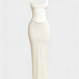 Hourglass Figure Body Shaper The Corset Maxi Dress Two-Piece Set