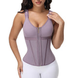Sorelyne® Girdles Colombianas Zip Front Steel Bone Tummy Control Waist Trainer
