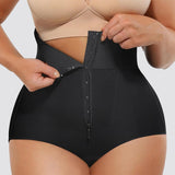High Waist Zipper Tummy Control Butt Lifting Shaper Shorts