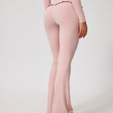 Ballet Ruffled Flare Leggings
