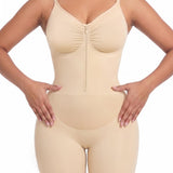 Seamless Sculpt Mid-Thigh Zipper Bodysuit