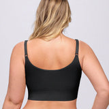 Adjustable Strap Front Hook Smoothing Unlined Wireless Bra
