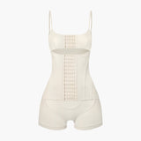 Adjustable Strap Front Hook Tummy Control Butt Lifter Short Shapewear Playsuit