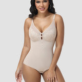 Sorelyne® Lace Deep V Keyhole Cutout Bodysuit
