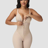 Sorelyne® Lace Panel Full Body Shaper with Front Zipper