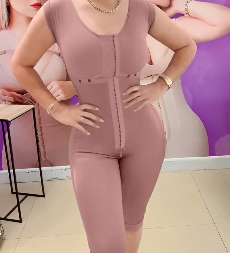 Girdles Colombianas Hourglass Sleeveless Full Body Shaper With Bra