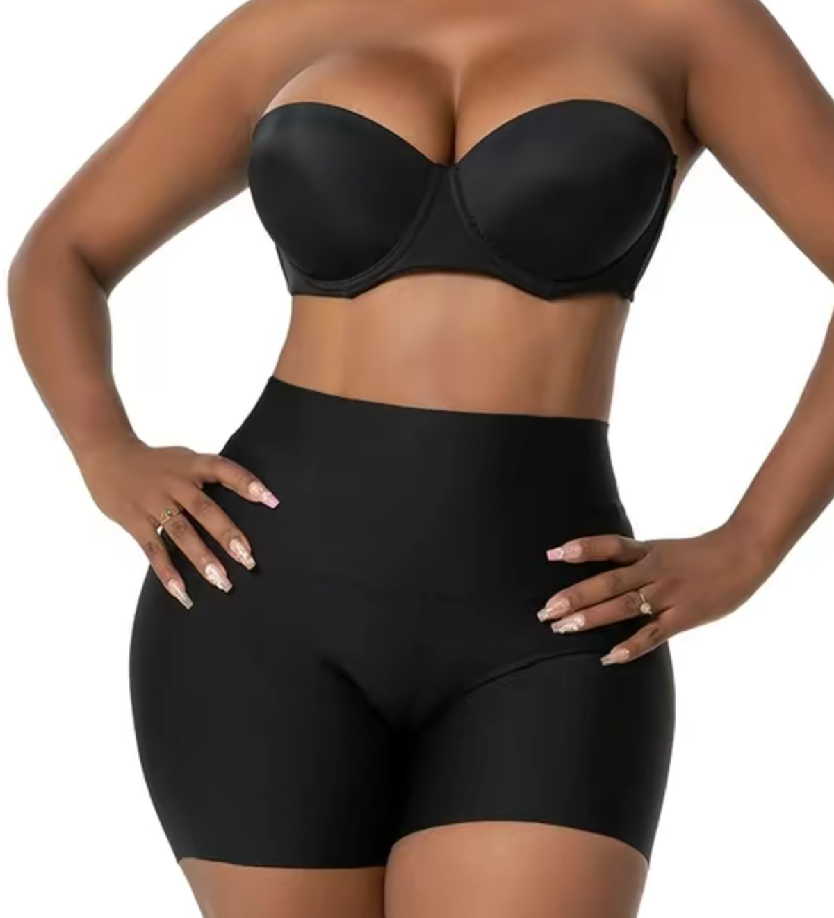 Women's Seamless High Waisted Body Shaper Shorts