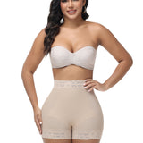 Sorelyne® High Waisted Butt Lifter Shaping Shorts With Lace Trim (Pre-Sale)