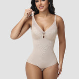 Sorelyne® Lace Deep V Keyhole Cutout Bodysuit