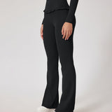 Ballet Ruffled Flare Leggings