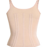 Sorelyne® Floral Lace Overbust Waist Trainer Top With Nipple Covers
