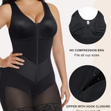 V-shape Shaping Stretch Band Tummy Control Full Body Zipper Shaper