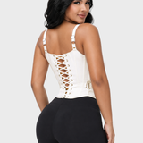 Adjustable Strap Front Hook Hourglass Corset