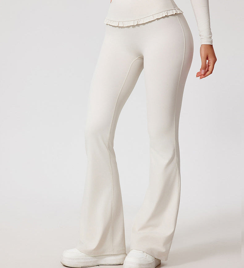 Ballet Ruffled Flare Leggings