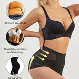 Mesh Tummy Control Butt Lift Smoothing Shaping Shorts With Sponge Pad