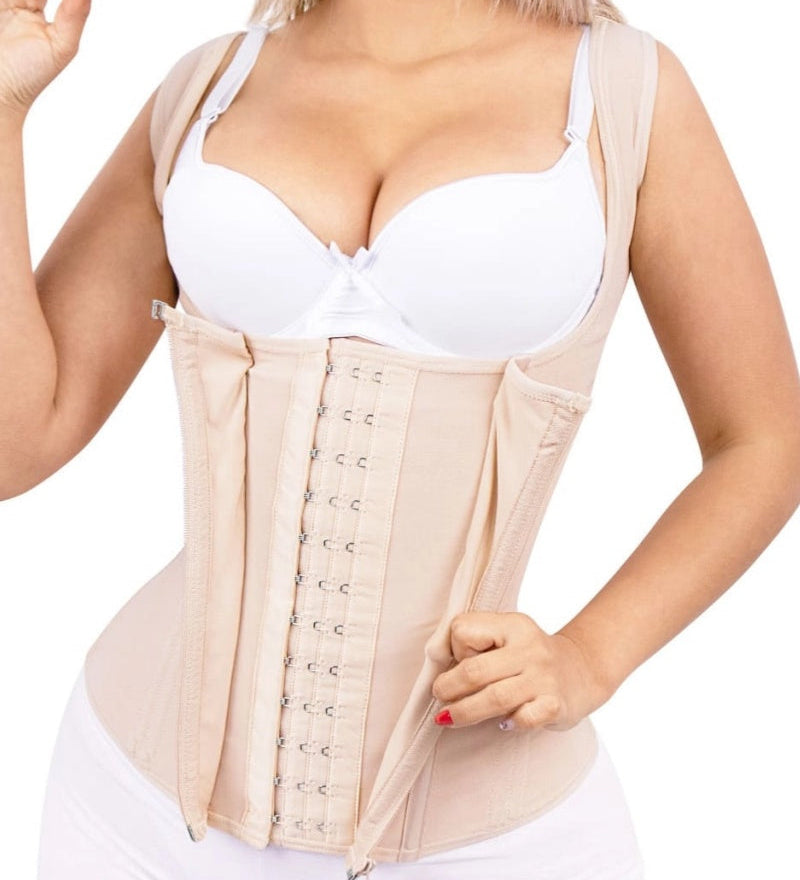 Girdles Colombianas Steel Boned Sweat Tummy Control Waist Trainer
