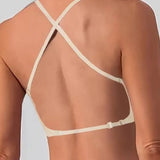 U Shaped Backless Seamless Wire Free Push Up Bra