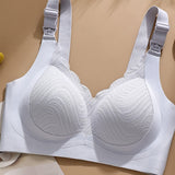 Front Buttoned Push up Wireless Bra Maternity Nursing Bra