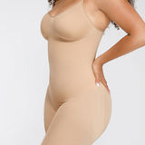 Women's Seamless Breast Support Tummy Control Full Shaping Jumpsuit