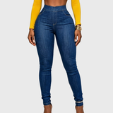 High Waist Stretch Butt Lifting Skinny Fit Jeans