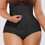 High Waist Zipper Tummy Control Butt Lifting Shaper Shorts