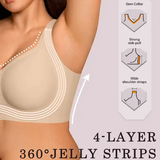 Seamless Wire-Free Full Coverage Push-Up Bra