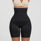 High Waist Wide Waistband Tummy Control Shaping Shorts Seamless Butt Lifter Thigh Shaper