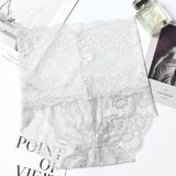Women's Sexy High Waist Lace High Elasticity Breathable Slim Panties