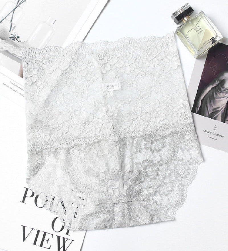 Women's Sexy High Waist Lace High Elasticity Breathable Slim Panties
